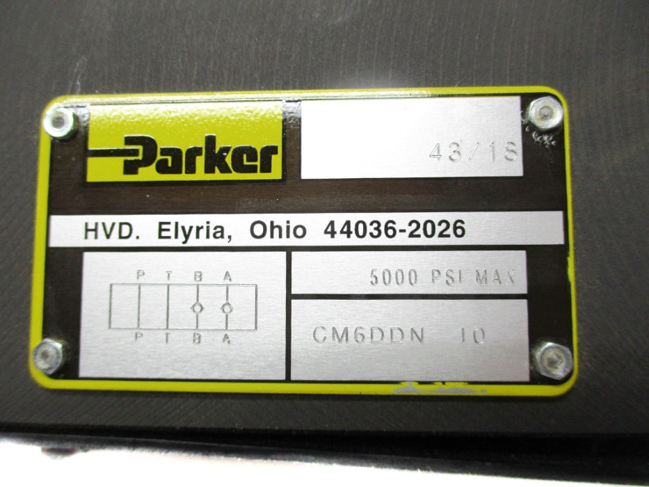 PARKER CM6DDN 5000PSI NSMP