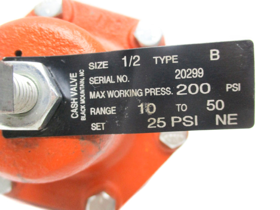 CASH VALVE TYPE B 200PSI UNMP