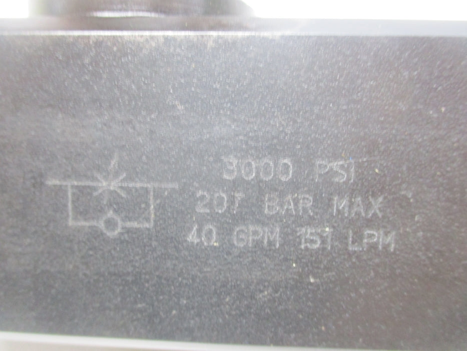 PARKER F1620S-21FH 3000PSI NSNP