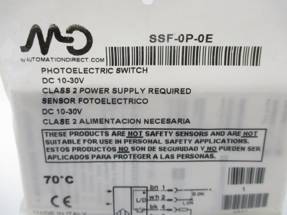 AUTOMATION DIRECT SSF-0P-0E NSMP
