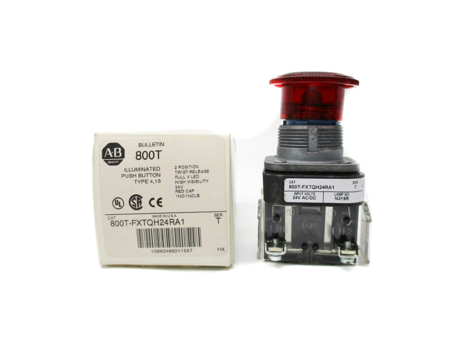 ALLEN BRADLEY 800T-FXTQH24RA1 SER. T (WH) NSMP