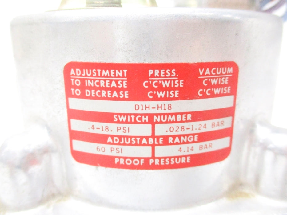 TRANSAMERICA D1H-H18 0.60PSI UNMP
