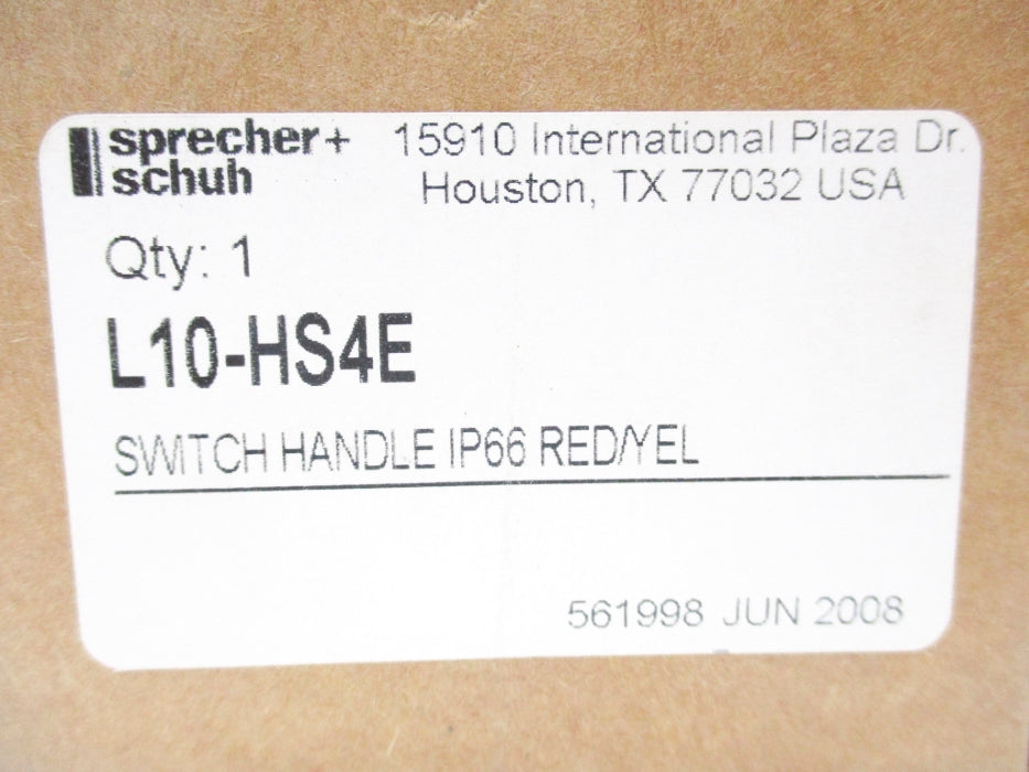 SPRECHER+SCHUH L10-HS4E NSMP
