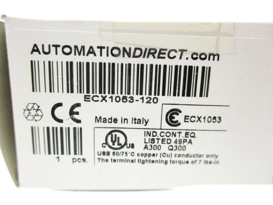 AUTOMATION DIRECT ECX1053-120 NSMP