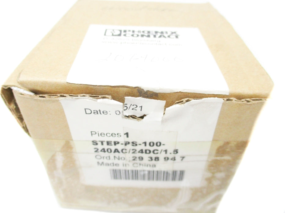 PHOENIX CONTACT STEP-PS-100-240AC/24DC/1.5 NSMP