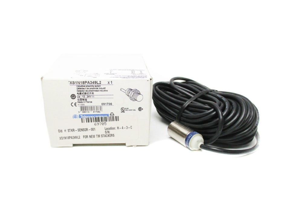 TELEMECANIQUE XS1N18PA349L2 12-24VDC NSMP
