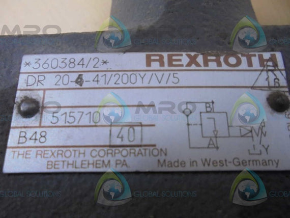 REXROTH DR20541/200Y/V/5 UNMP
