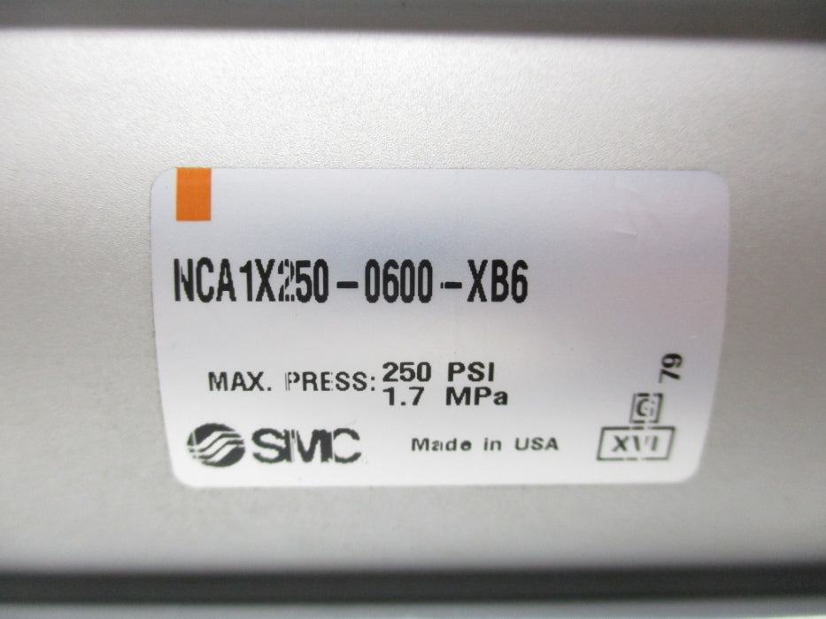 SMC NCA1X250-0600-XB6 250PSI NSNP