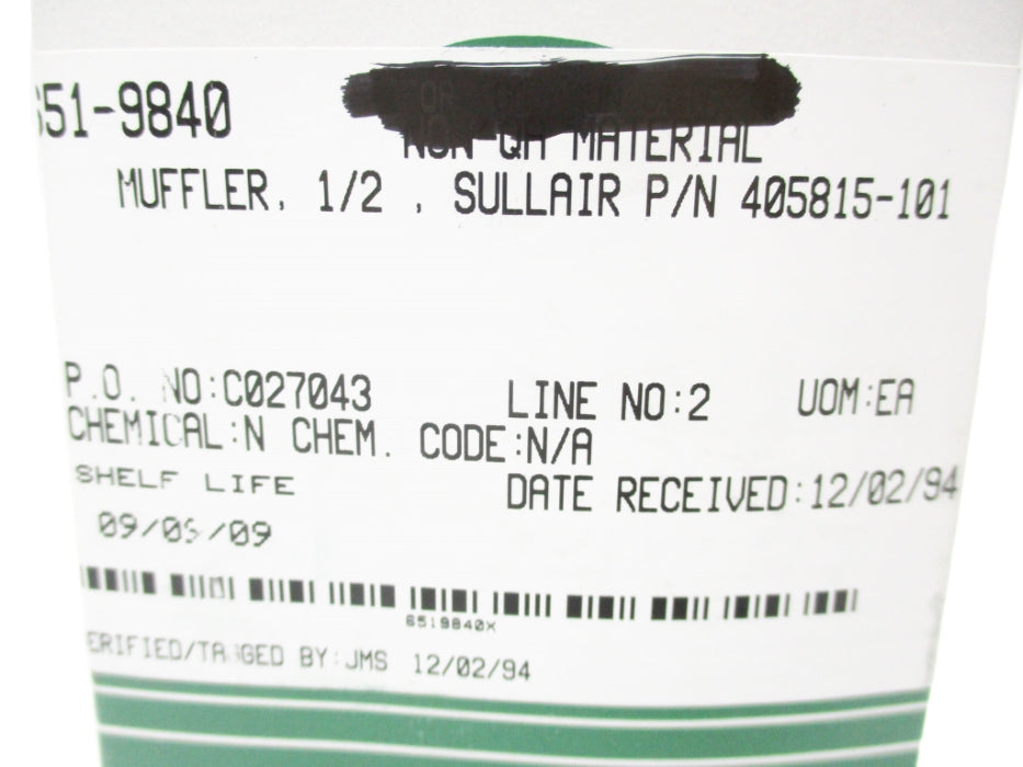 SULLAIR 405815-101 NSMP