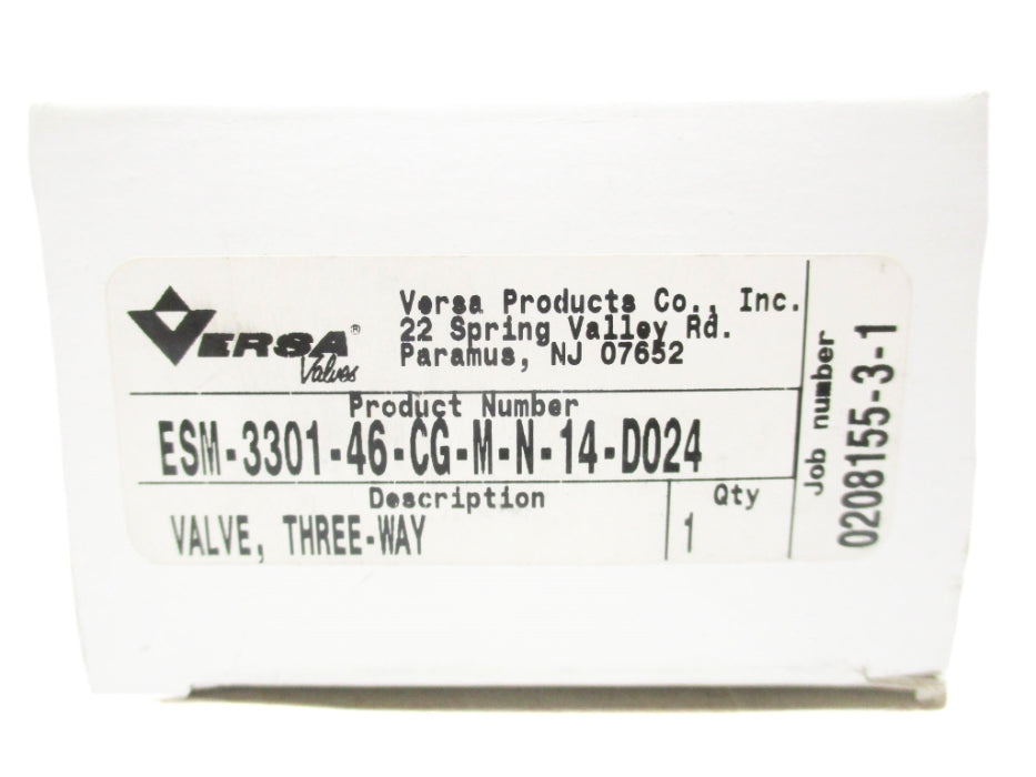 VERSA ESM-3301-46-CG-M-N-14-D024 24VDC NSMP