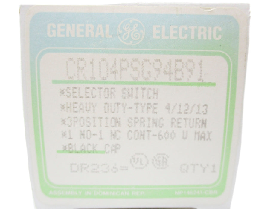 GENERAL ELECTRIC CR104PSG94B91 NSMP