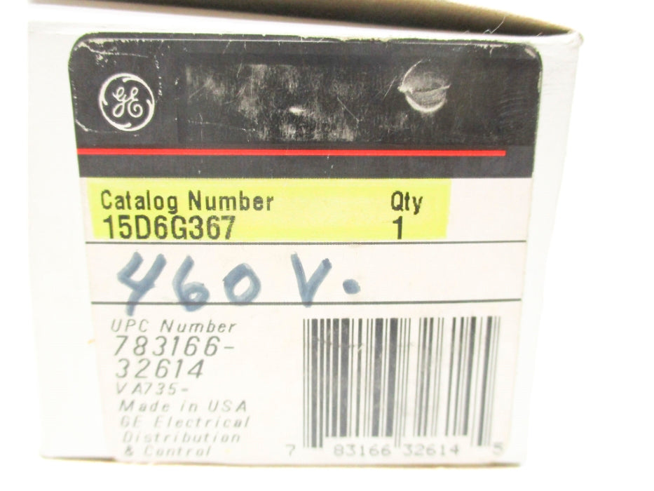 GENERAL ELECTRIC 15D6G367 NSMP