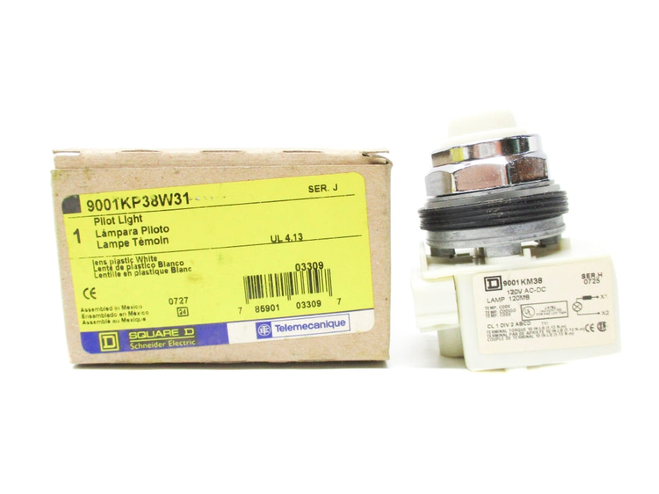 SQUARE D 9001KP38W31 SER. J NSMP