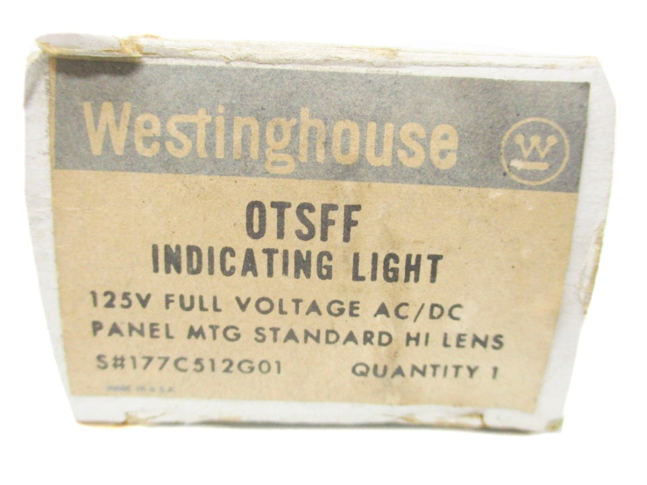 WESTINGHOUSE 177C512G01 OTSFF NSMP