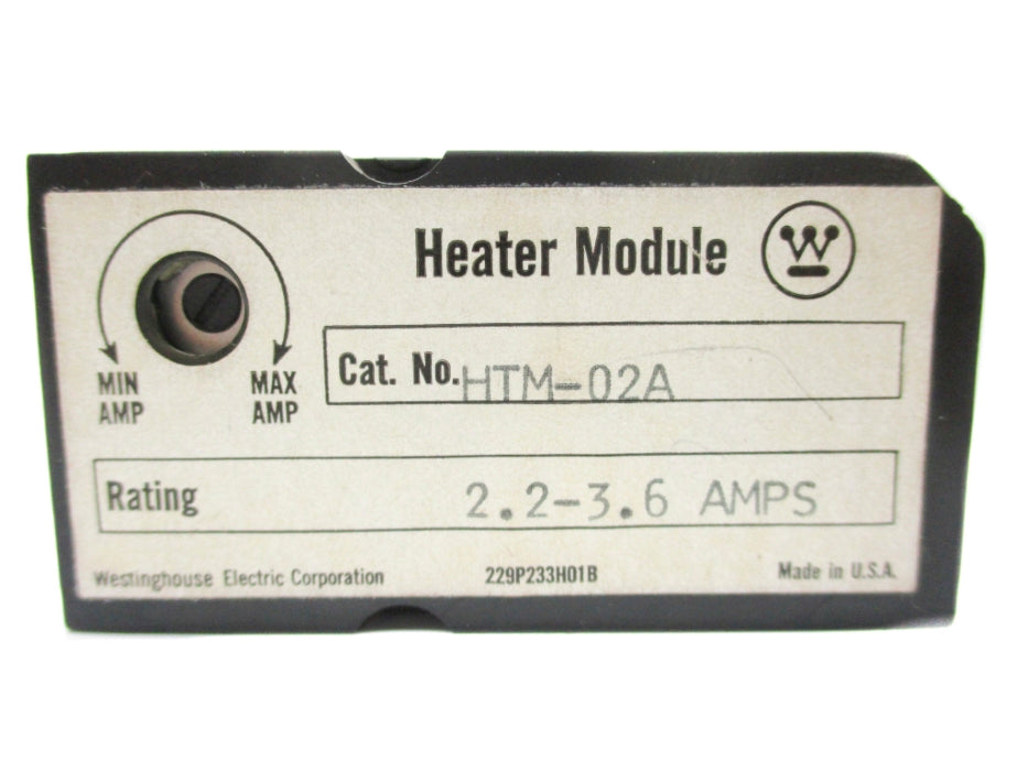WESTINGHOUSE HTM-02A NSNP