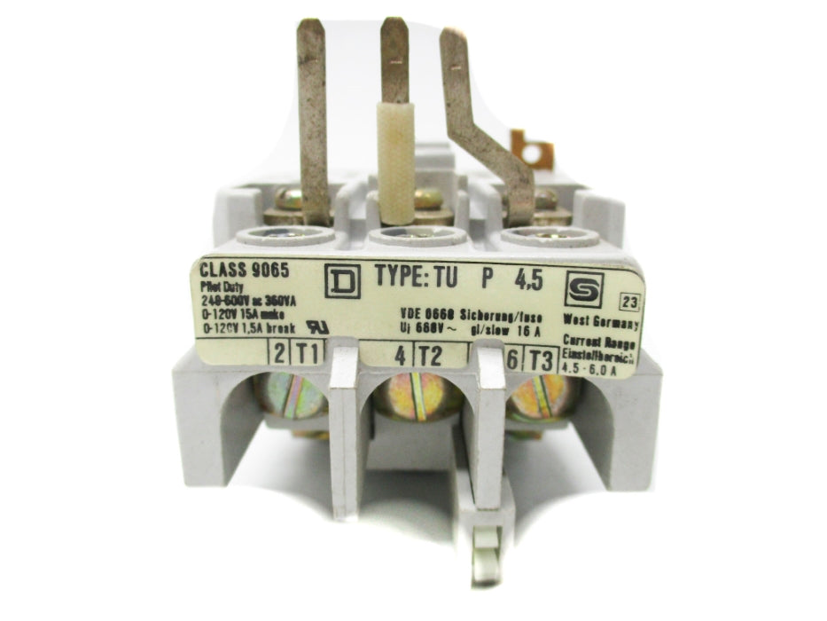 SQUARE D 9065TUP4.5 4.5-6.0A 120V NSNP