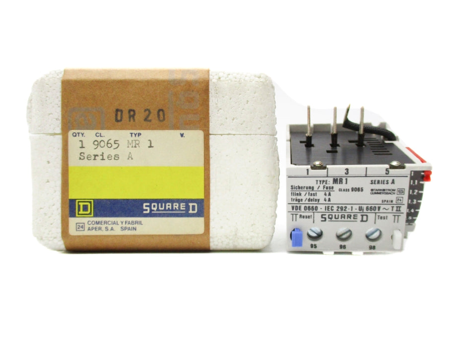 SQUARE D 9065MR1 SER. A 4A 660V NSMP