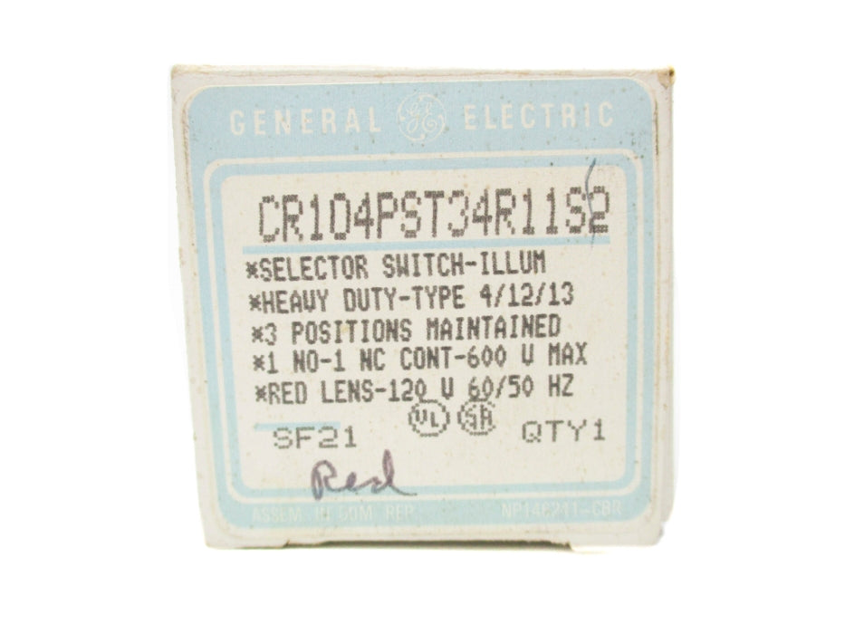 GENERAL ELECTRIC CR104PST34R11S2 NSMP