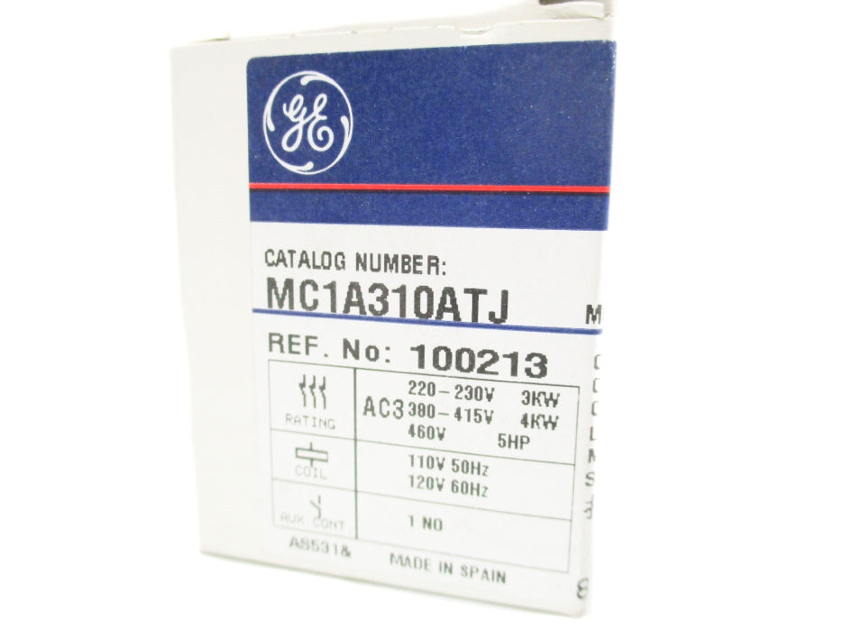 GENERAL ELECTRIC MC1A310ATJ 110/120V NSMP
