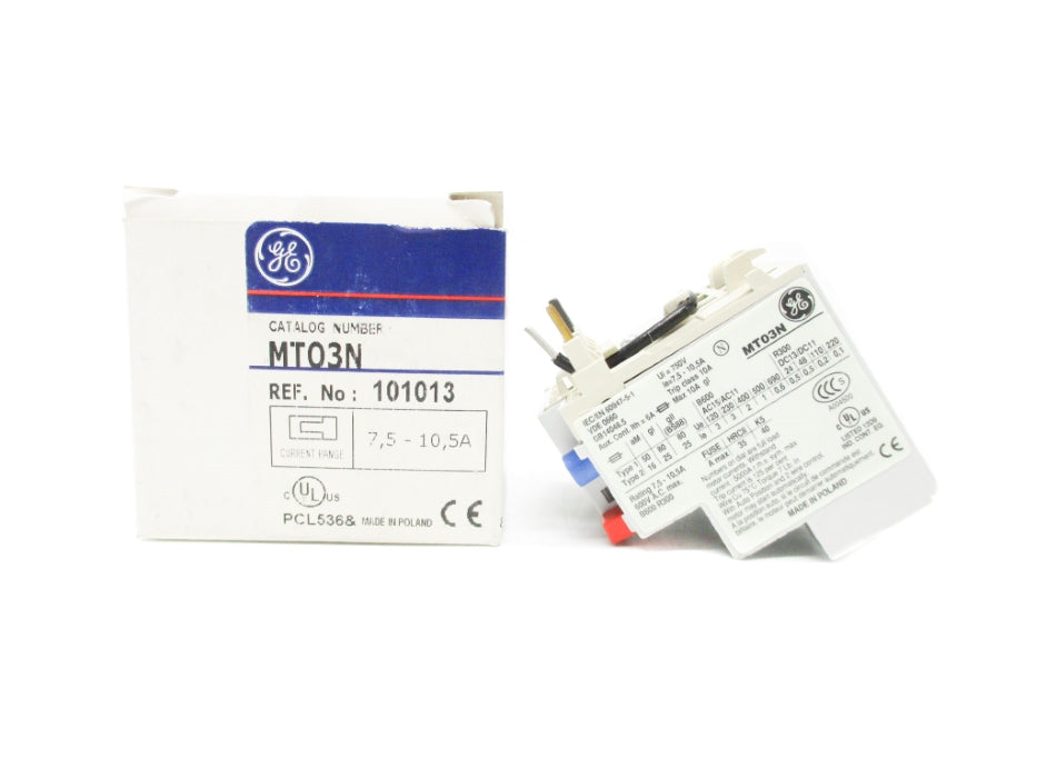 GENERAL ELECTRIC MT03N 7.5-10.5A NSMP