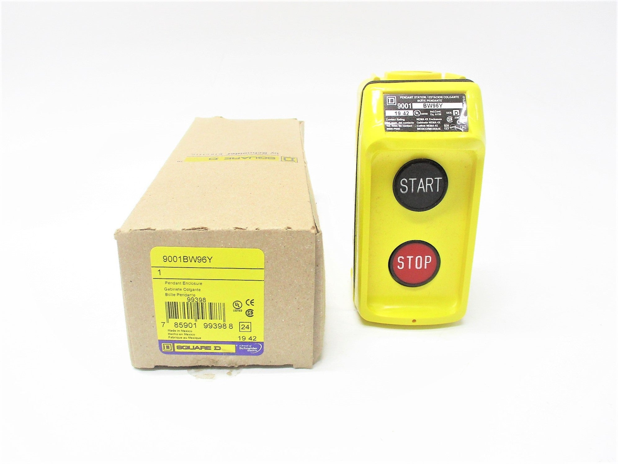 SQUARE D 9001BW96Y SER. D NSMP