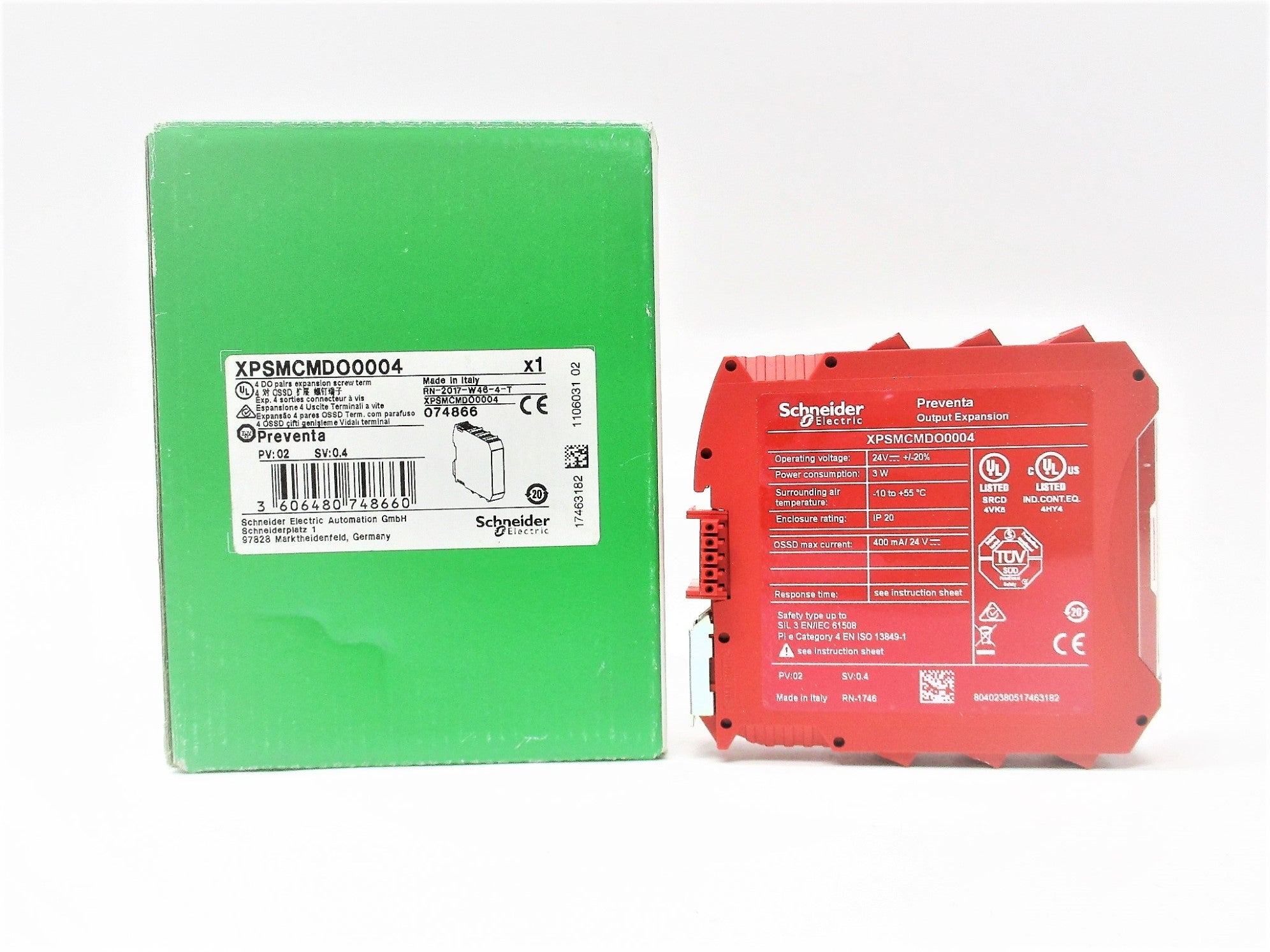 SCHNEIDER ELECTRIC XPSMCMDO0004 NSMP