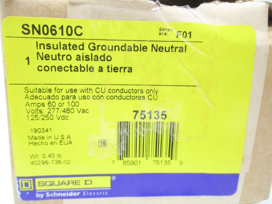 SQUARE D SN0610C SER. F01 NSMP