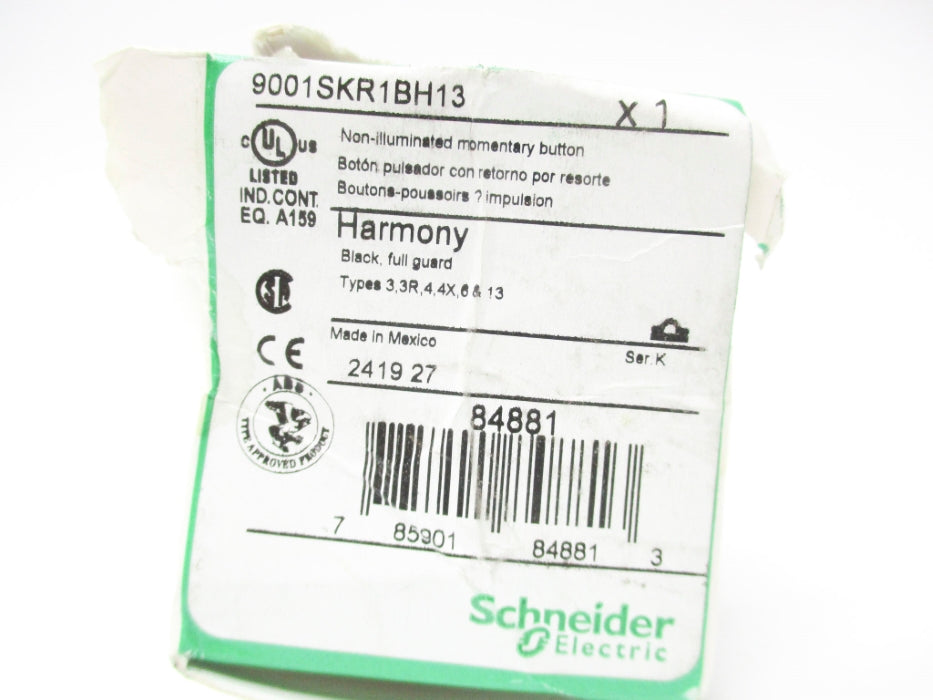SCHNEIDER ELECTRIC 9001SKR1BH13 SER. K NSMP