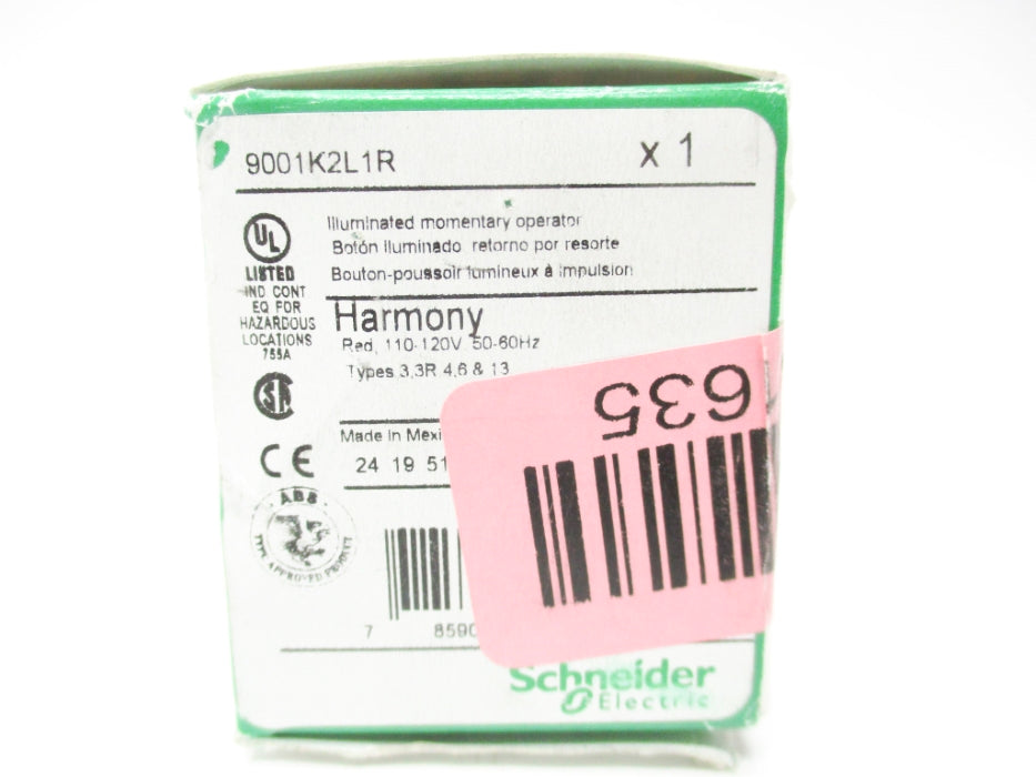 SCHNEIDER ELECTRIC 9001K2L1R NSMP