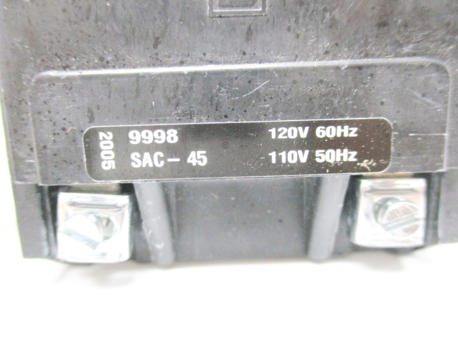 SQUARE D 9998SAC-45 110/120V NSNP