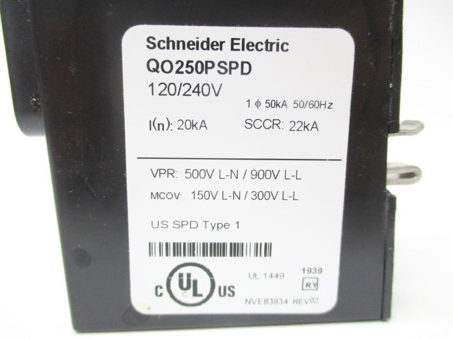 SQUARE D QO250PSPD 120/240V NSNP