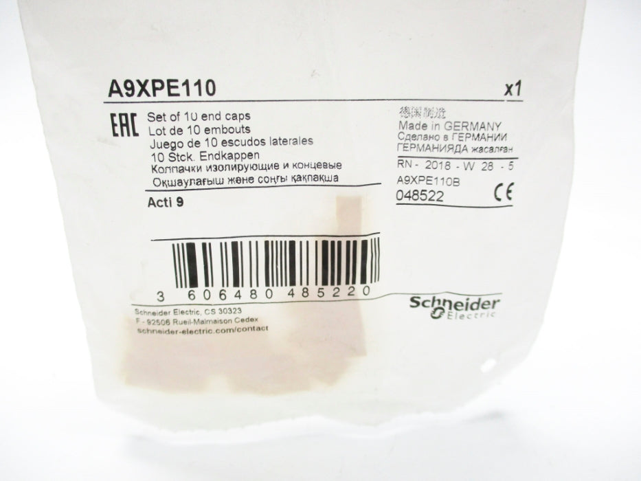SCHNEIDER ELECTRIC A9XPE110 (PKG OF 10) NSMP