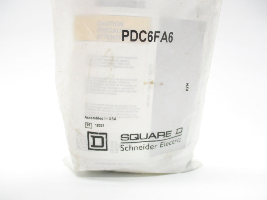 SQUARE D PDC6FA6 NSMP