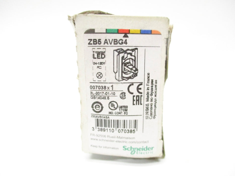 SCHNEIDER ELECTRIC ZB5AVBG4 NSMP