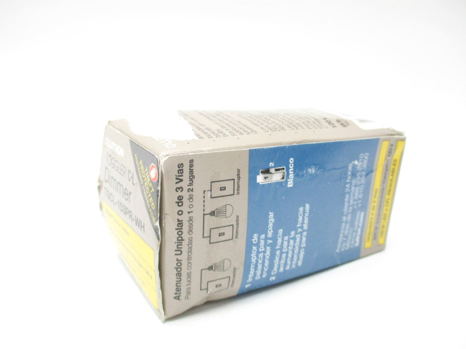 LUTRON TGCL-153PR-WH NSFS