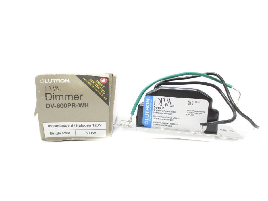 LUTRON DV-600PR-WH NSMP