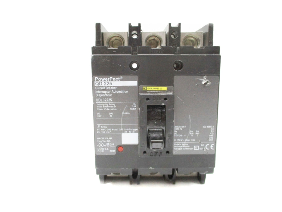 SQUARE D QDL32225 240V 225A (AS PICTURED) NSNP