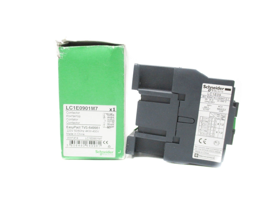 SCHNEIDER ELECTRIC LC1E0901M7 230V (AS PICTURED) NSMP