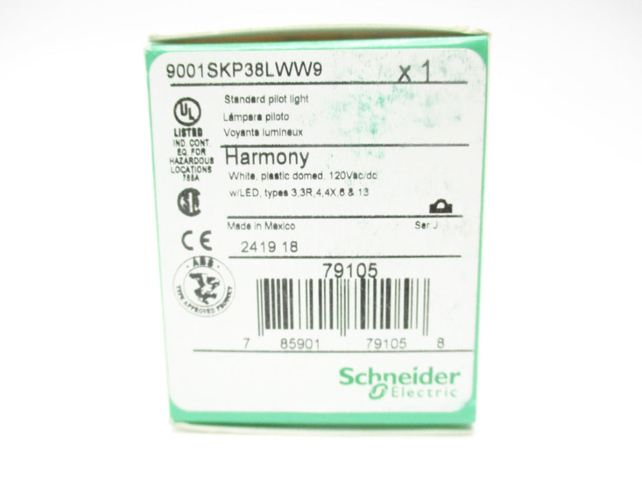 SCHNEIDER ELECTRIC 9001SKP38LWW9 SER. J NSMP