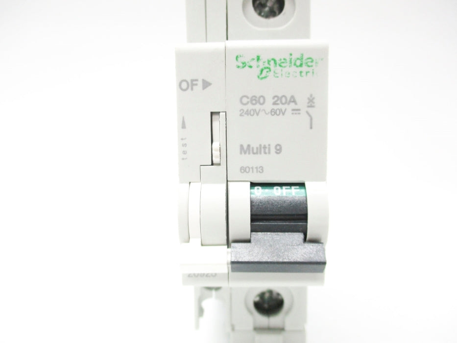 SCHNEIDER ELECTRIC 60113 26925 240V 20A UNMP