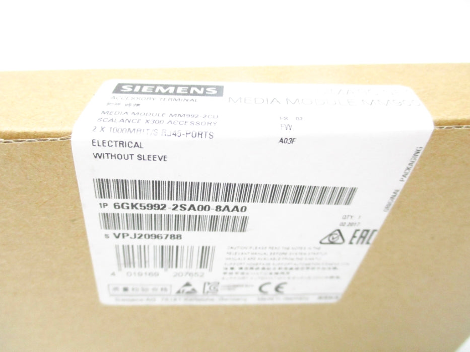 SIEMENS 6GK5992-2SA00-8AA0 NSFS