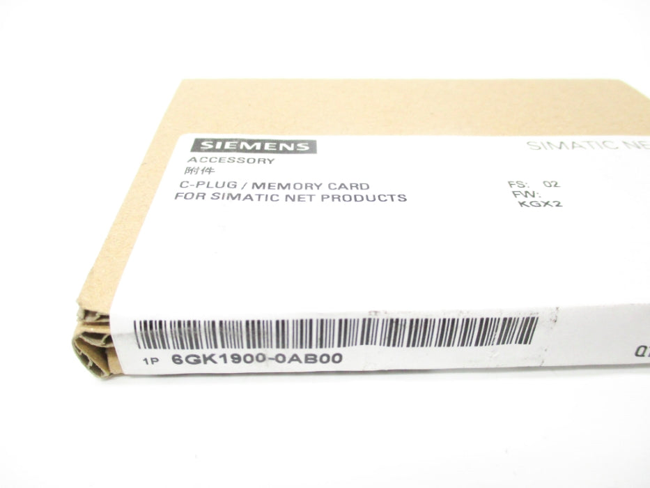 SIEMENS 6GK1900-0AB00 F/W KGX2 NSFS