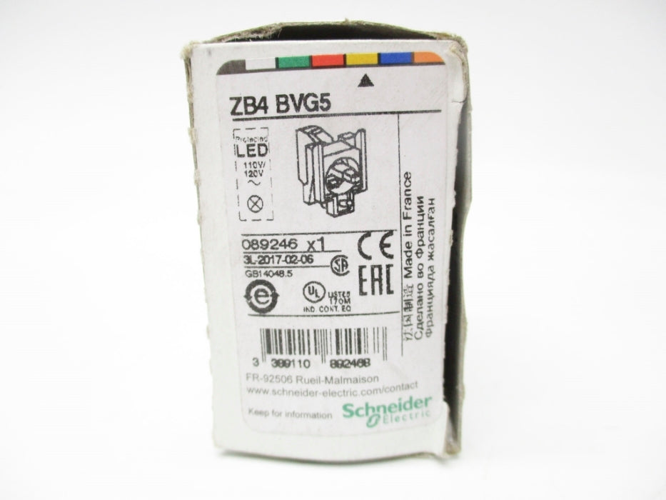SCHNEIDER ELECTRIC ZB4BVG5 NSMP