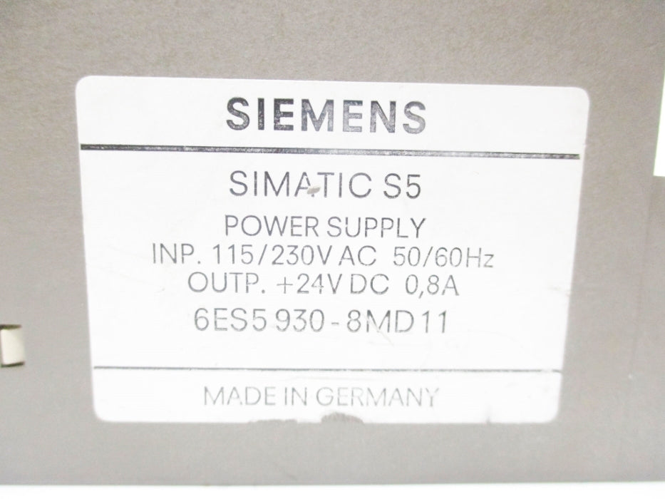 SIEMENS 6ES5930-8MD11 UNMP