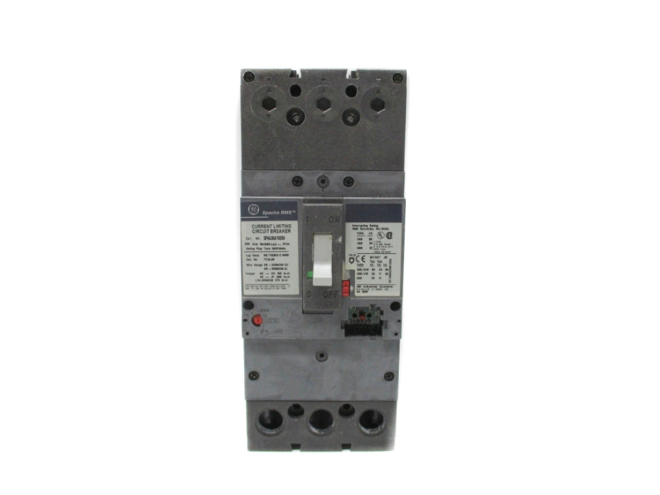 GENERAL ELECTRIC SFHA36AT0250 600VAC 250A UNMP