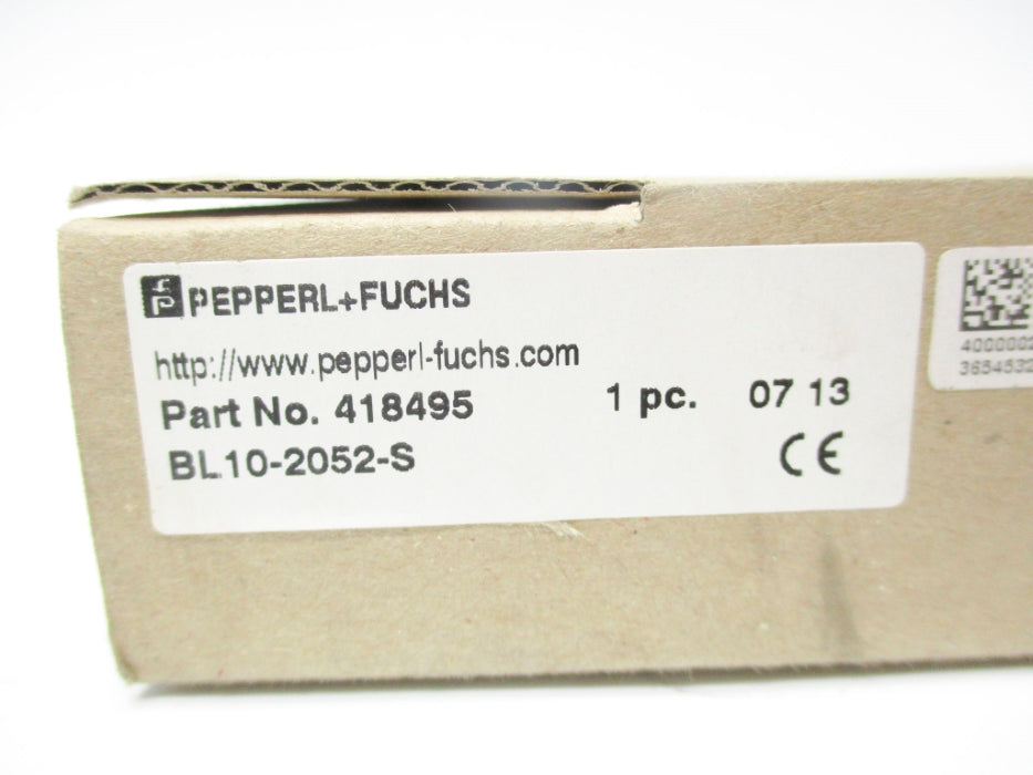 PEPPERL+FUCHS BL10-2052-S 418495 NSMP