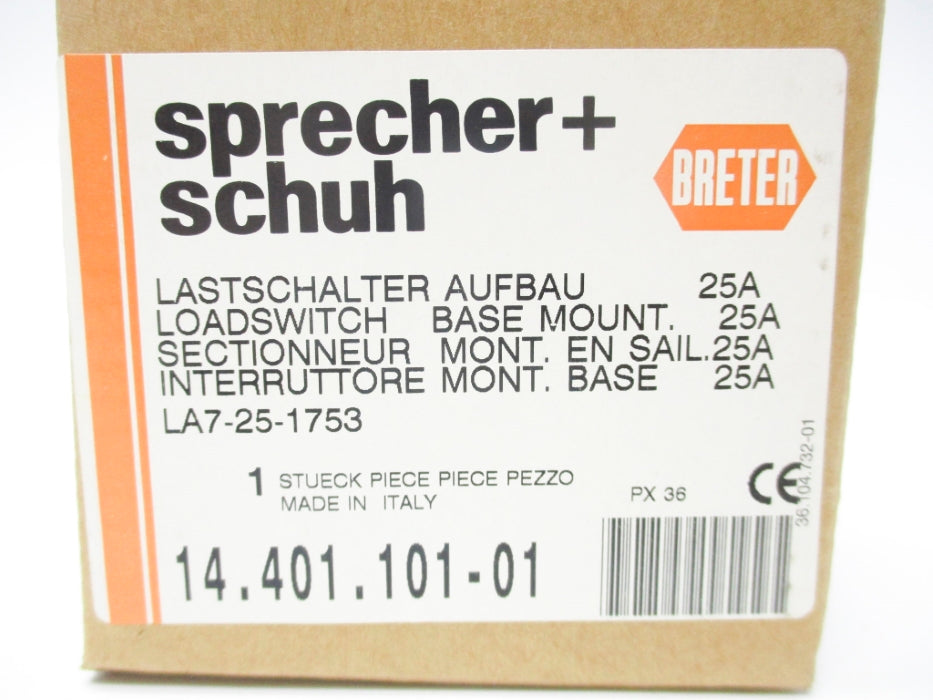 SPRECHER+SCHUH LA7-25-1753 NSMP