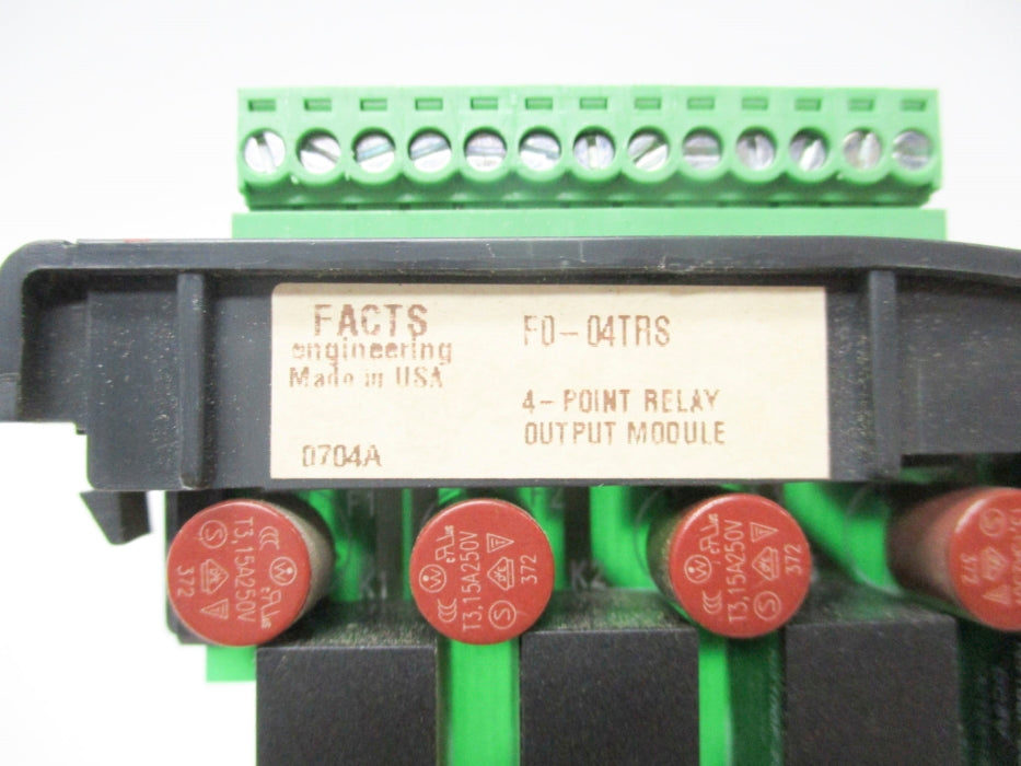 FACTS ENGINEERING F0-04TRS 125VAC 3A UNMP