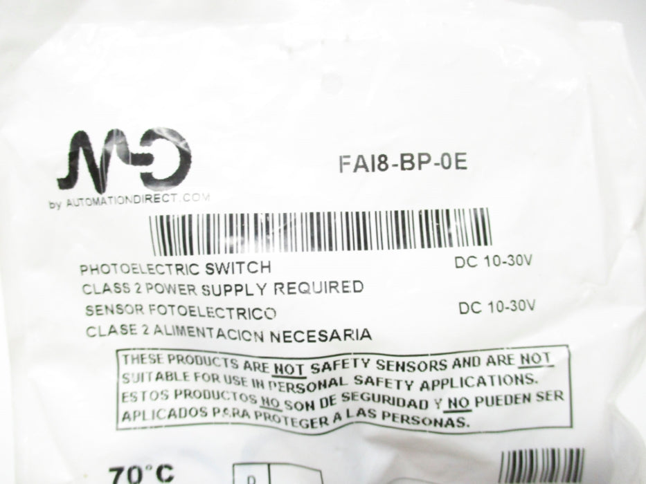 AUTOMATION DIRECT FAI8-BP-0E NSMP