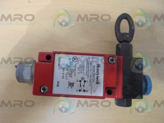 HONEYWELL  CLSB4A-1  CABLE PULL LIMIT SWITCH  UNMP
